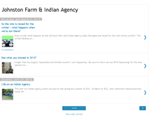 Tablet Screenshot of johnstonfarmohio.blogspot.com