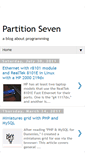 Mobile Screenshot of partitionseven.blogspot.com