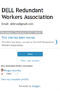 Mobile Screenshot of dellredundantworkersassociation.blogspot.com