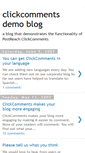 Mobile Screenshot of clickcomments.blogspot.com