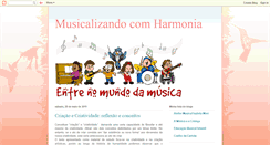 Desktop Screenshot of musicalizandocomharmonia.blogspot.com