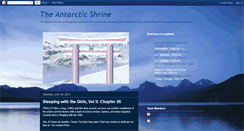 Desktop Screenshot of antarcticshrine.blogspot.com