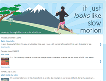 Tablet Screenshot of itjustlookslikeslowmotion.blogspot.com