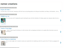Tablet Screenshot of nomeecreations.blogspot.com