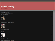 Tablet Screenshot of celebritypicturegallary.blogspot.com