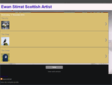 Tablet Screenshot of e-stirrat-scottish-artist.blogspot.com