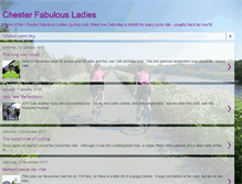 Tablet Screenshot of chesterfabulousladies.blogspot.com