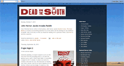 Desktop Screenshot of deadinthesouth.blogspot.com