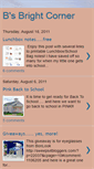 Mobile Screenshot of bbrightcorner.blogspot.com