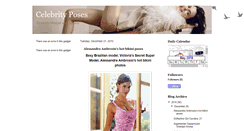 Desktop Screenshot of celebrityposes.blogspot.com