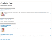 Tablet Screenshot of celebrityposes.blogspot.com