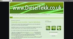 Desktop Screenshot of dieseltekk.blogspot.com