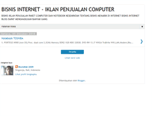 Tablet Screenshot of bisnisnet-ku.blogspot.com