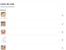 Tablet Screenshot of cartilhaleitedemae.blogspot.com