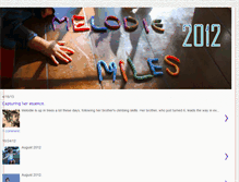Tablet Screenshot of mostly-miles.blogspot.com