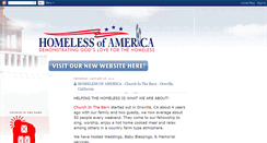 Desktop Screenshot of homelessofamerica.blogspot.com