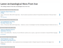 Tablet Screenshot of iranarch.blogspot.com