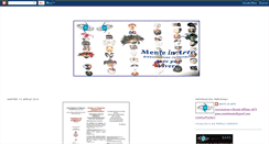 Desktop Screenshot of menteinarte.blogspot.com