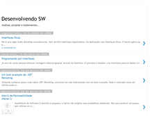 Tablet Screenshot of desenvolvendosw.blogspot.com
