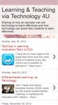 Mobile Screenshot of learningteachingtechnology4u.blogspot.com