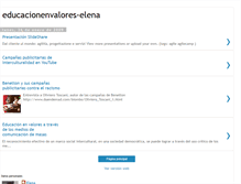 Tablet Screenshot of educacionenvalores-elena.blogspot.com