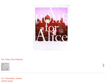 Tablet Screenshot of ahomeforalice.blogspot.com