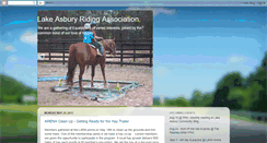 Desktop Screenshot of lakeasburyridingassociation.blogspot.com