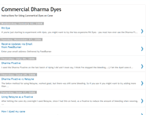 Tablet Screenshot of dharmadyes.blogspot.com