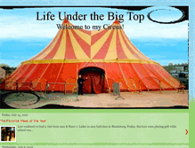 Tablet Screenshot of lifeunderthebigtoptoo.blogspot.com