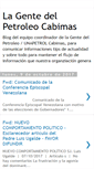 Mobile Screenshot of gentedelpetroleocabimas.blogspot.com