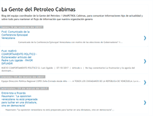 Tablet Screenshot of gentedelpetroleocabimas.blogspot.com