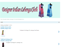 Tablet Screenshot of indianlehengacholi.blogspot.com