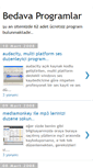Mobile Screenshot of bedava-program.blogspot.com