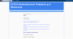 Desktop Screenshot of ccna4modules.blogspot.com