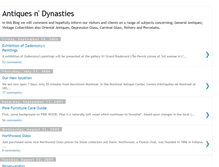 Tablet Screenshot of antiquesndynasties.blogspot.com
