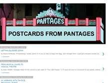 Tablet Screenshot of postcardsfrompantages.blogspot.com