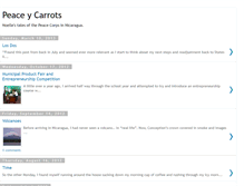 Tablet Screenshot of peaceycarrots.blogspot.com