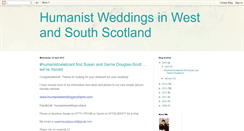 Desktop Screenshot of humanistweddingswestandsouthscotland.blogspot.com