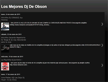 Tablet Screenshot of losmejoresdjdeobson.blogspot.com