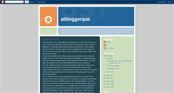 Desktop Screenshot of albloggerque.blogspot.com