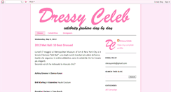 Desktop Screenshot of dressyceleb.blogspot.com