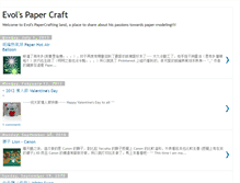 Tablet Screenshot of evolpaper.blogspot.com