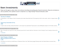 Tablet Screenshot of keeninvestments.blogspot.com