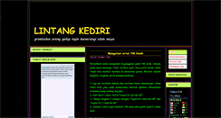 Desktop Screenshot of lintangkediri.blogspot.com