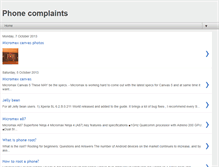 Tablet Screenshot of phonecomplaints.blogspot.com
