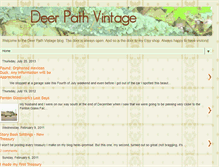 Tablet Screenshot of deerpathvintage.blogspot.com