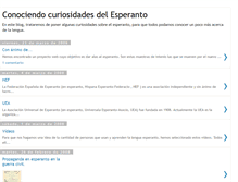 Tablet Screenshot of esperantobem.blogspot.com