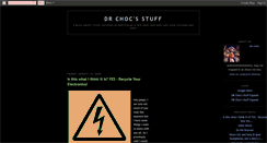 Desktop Screenshot of drchoc.blogspot.com