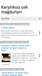 Mobile Screenshot of karsiliksizcekmagdurlari.blogspot.com