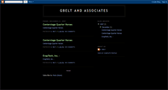 Desktop Screenshot of gbeltandassociates.blogspot.com